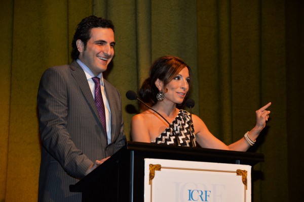 ICRF GALA HOSTS FREEWAY FRANK & NATASHA GARGIULO- howard kay photo